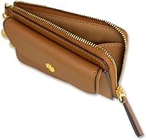 Amazon.com: Tory Burch Womens 144673 Saffiano Leather Emerson Zip